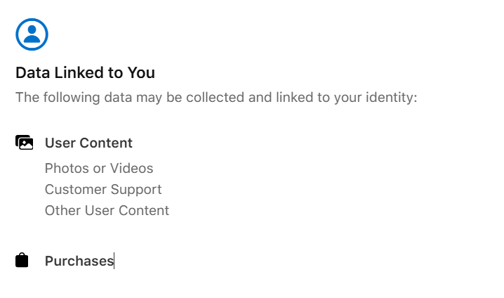 Data Linked to You